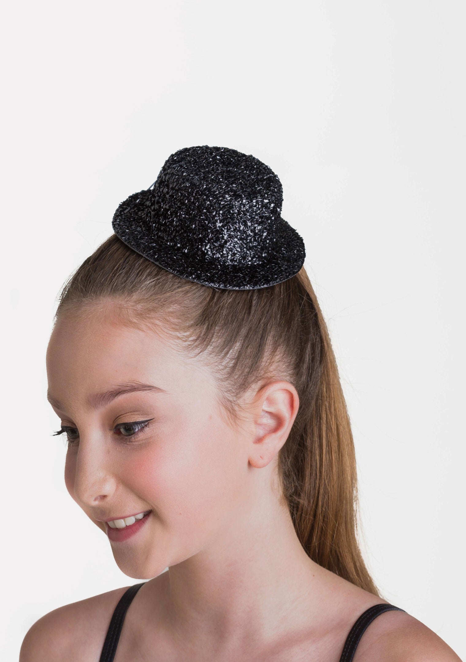 Clip On Glitter Hat