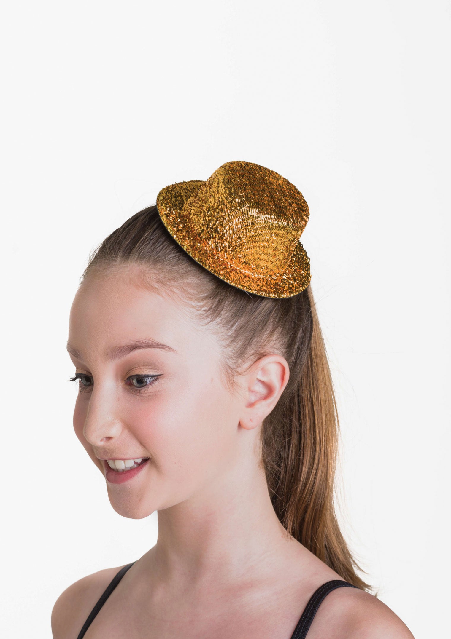 Clip On Glitter Hat