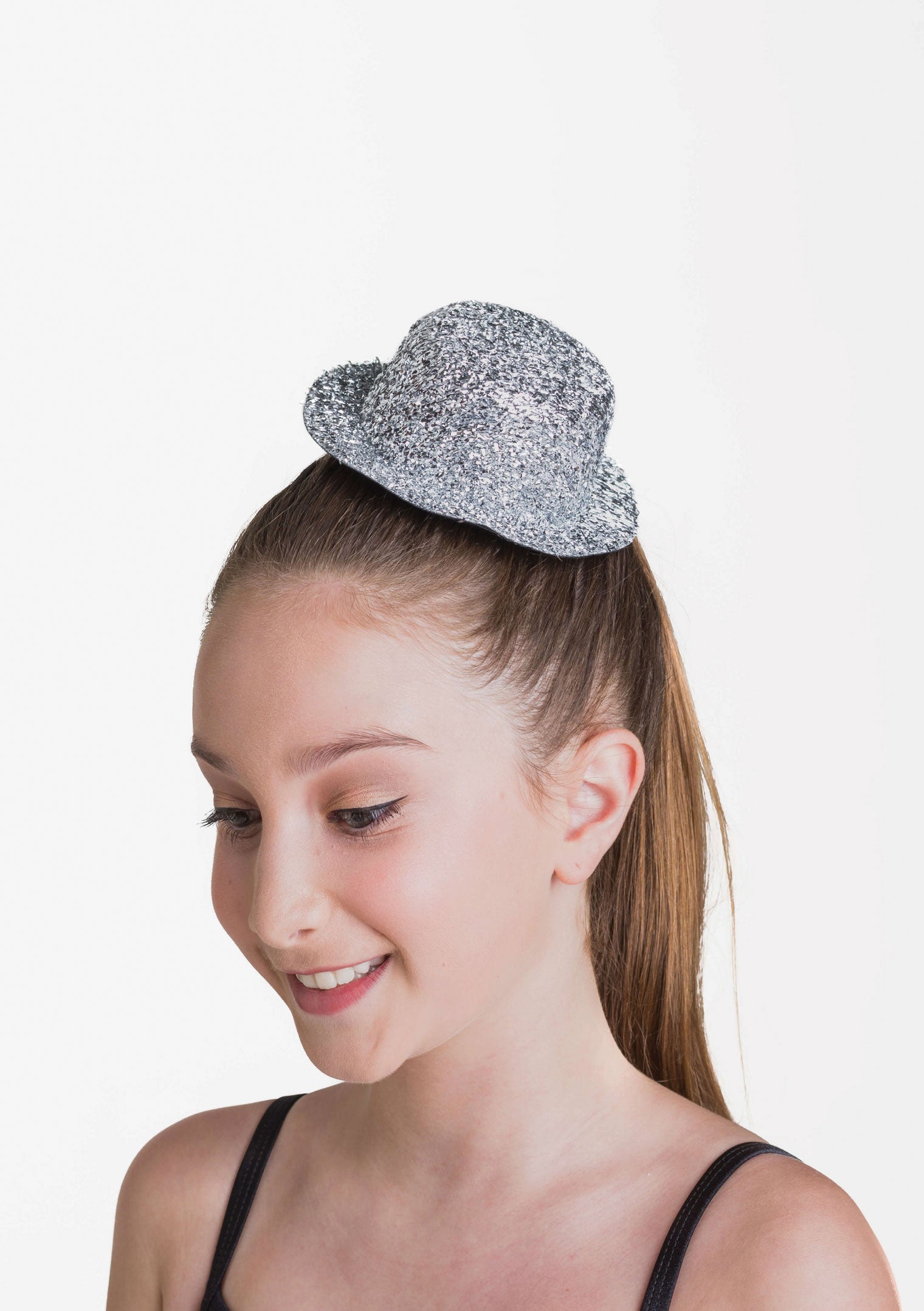 Clip On Glitter Hat