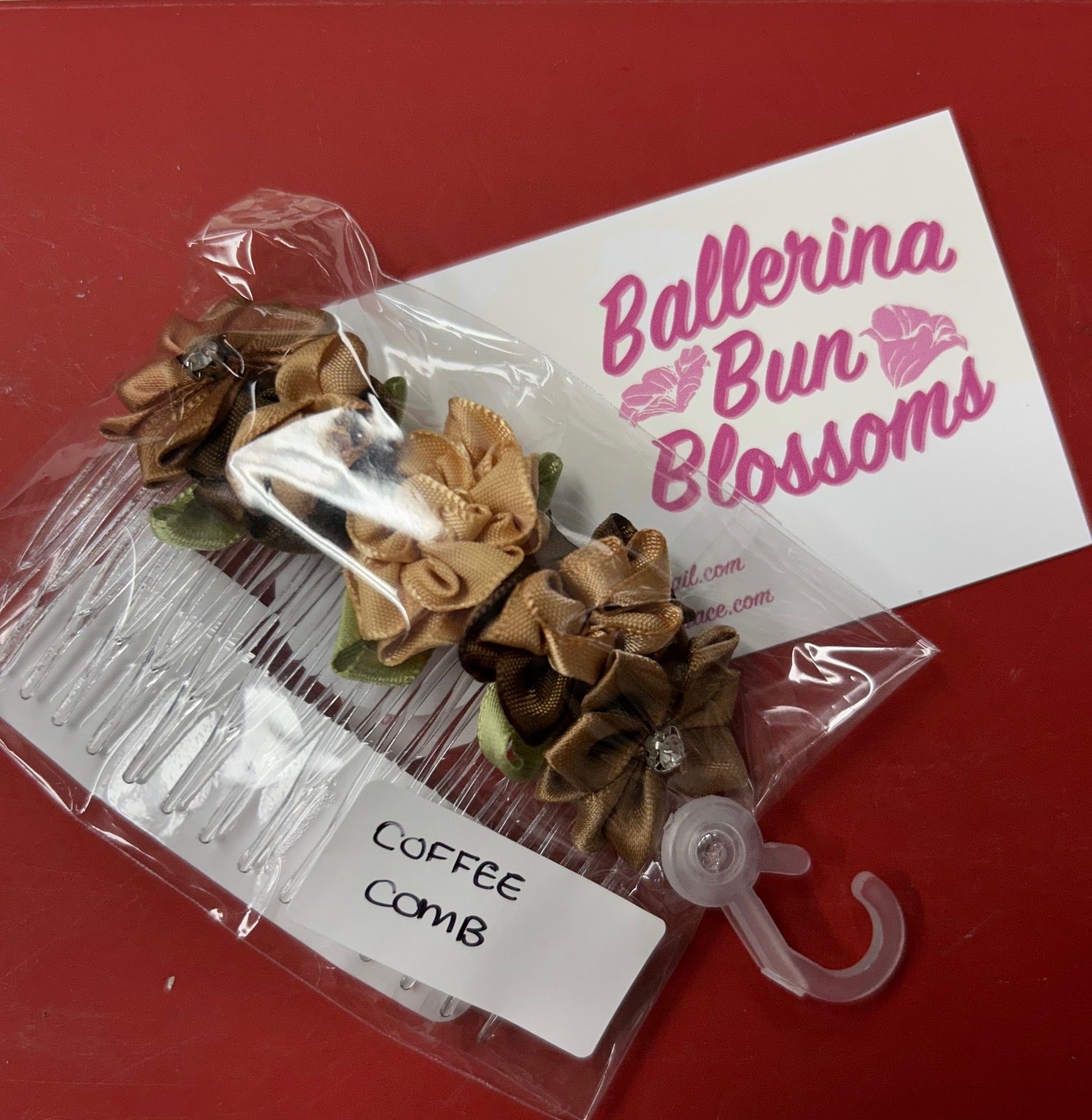 Ballerina Bun Blossoms - Bun Comb (without centerpiece)
