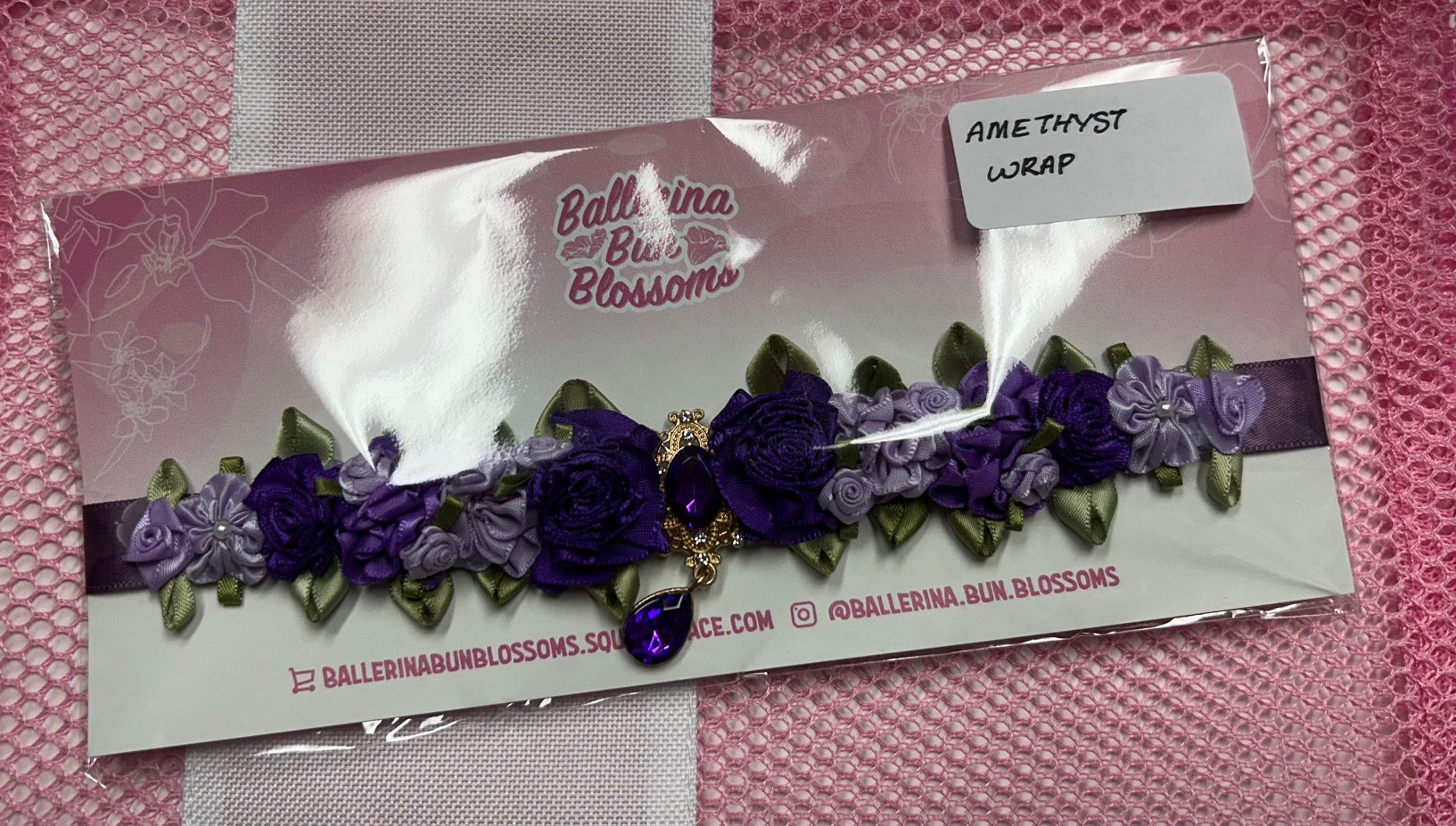 Ballerina Bun Blossoms - Standard Bun-Wrap (with centerpiece)