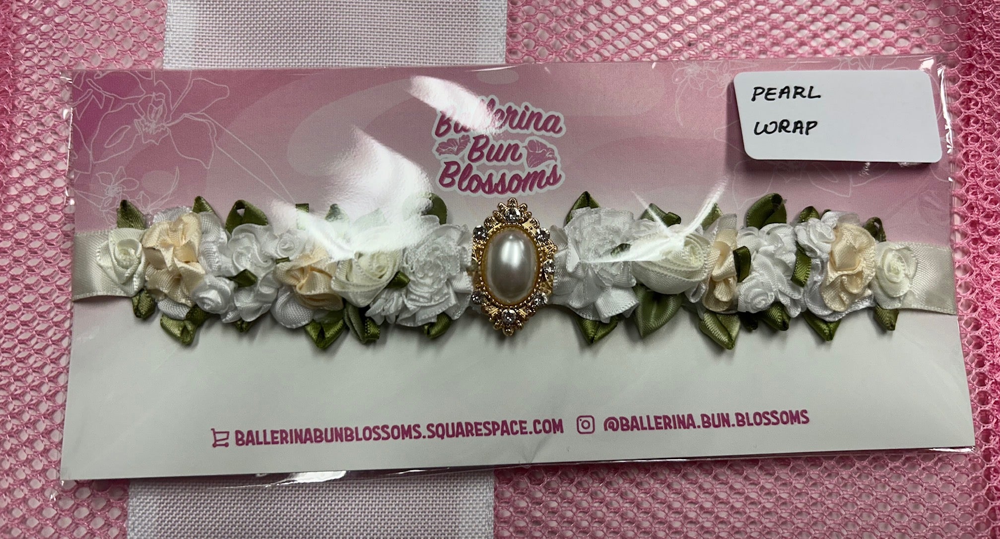Ballerina Bun Blossoms - Standard Bun-Wrap (with centerpiece)
