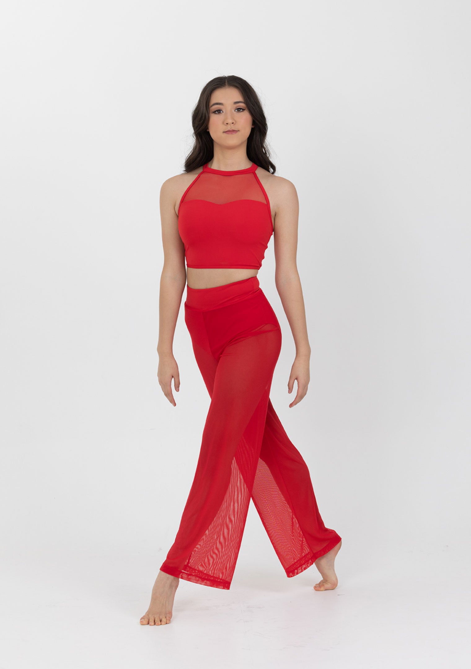 Mesh Performance Crop, Studio 7 (Child & Adult)