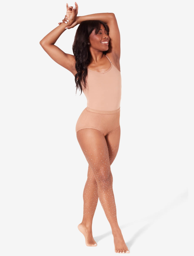 Capezio All-Over Rhinestone Fishnet Tight (3505W)