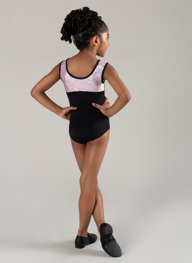 Energetiks Gymnastics - Star Leotard - Child - Metallic Shattered Glass Collection