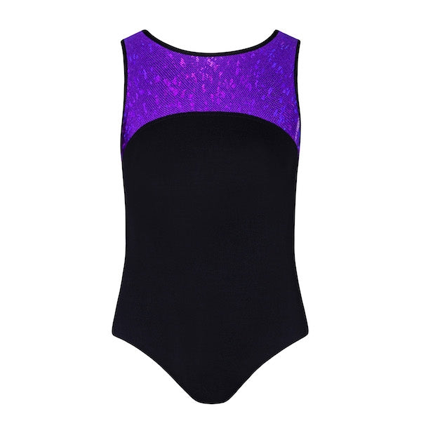Energetiks Gymnastics - Star Leotard - Child - Metallic Shattered Glass Collection