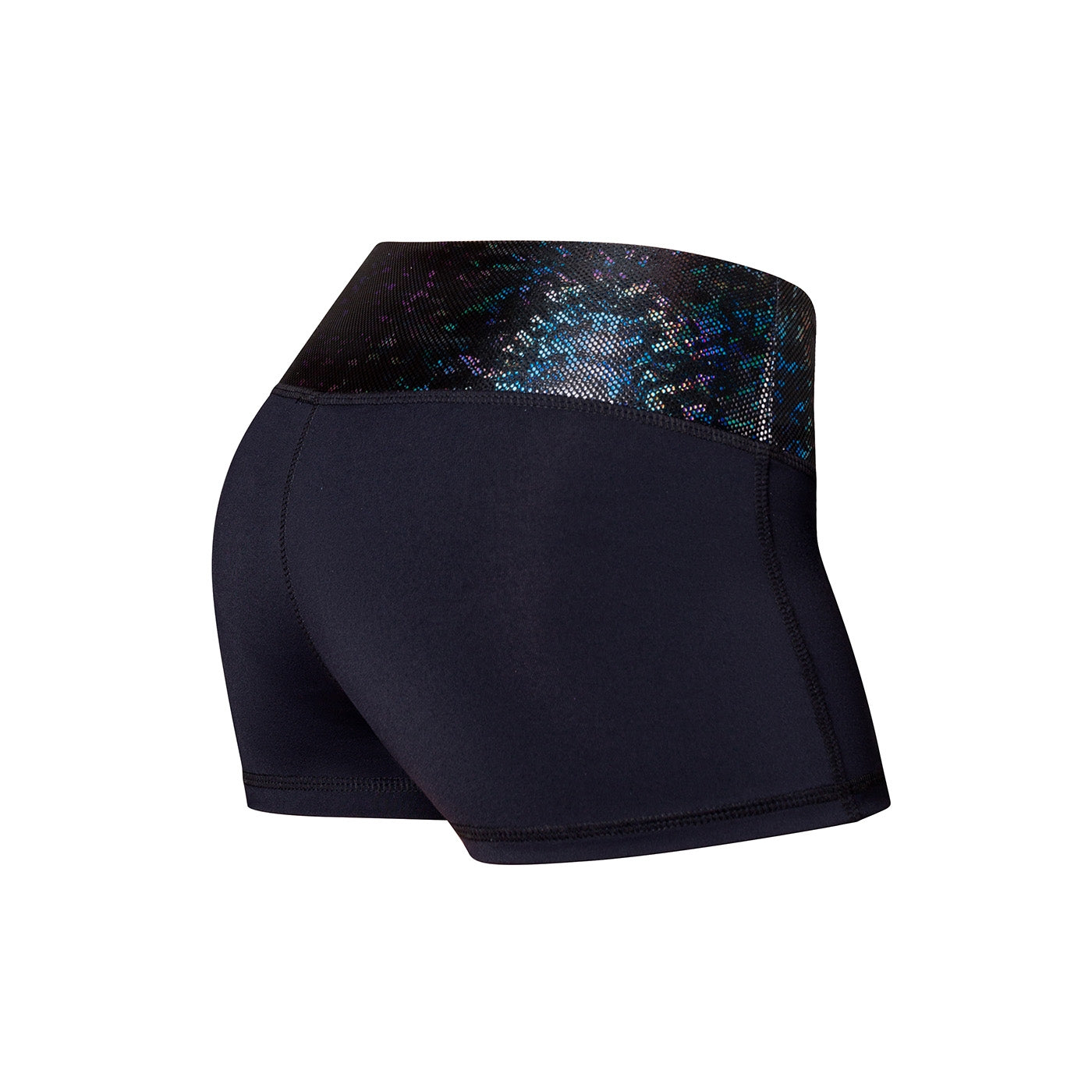 Energetiks Gymnastics - Kylie Shorts - Child - Metallic Shattered Glass Collection