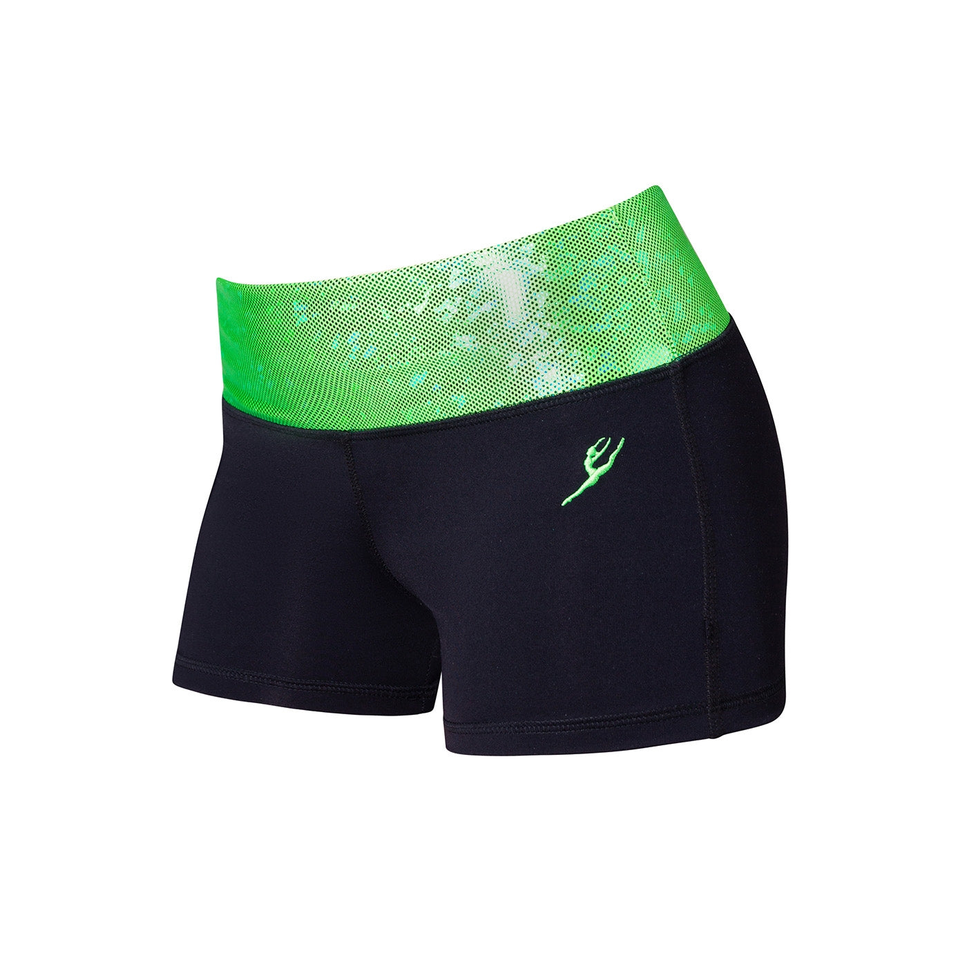 Energetiks Gymnastics - Kylie Shorts - Child - Metallic Shattered Glass Collection