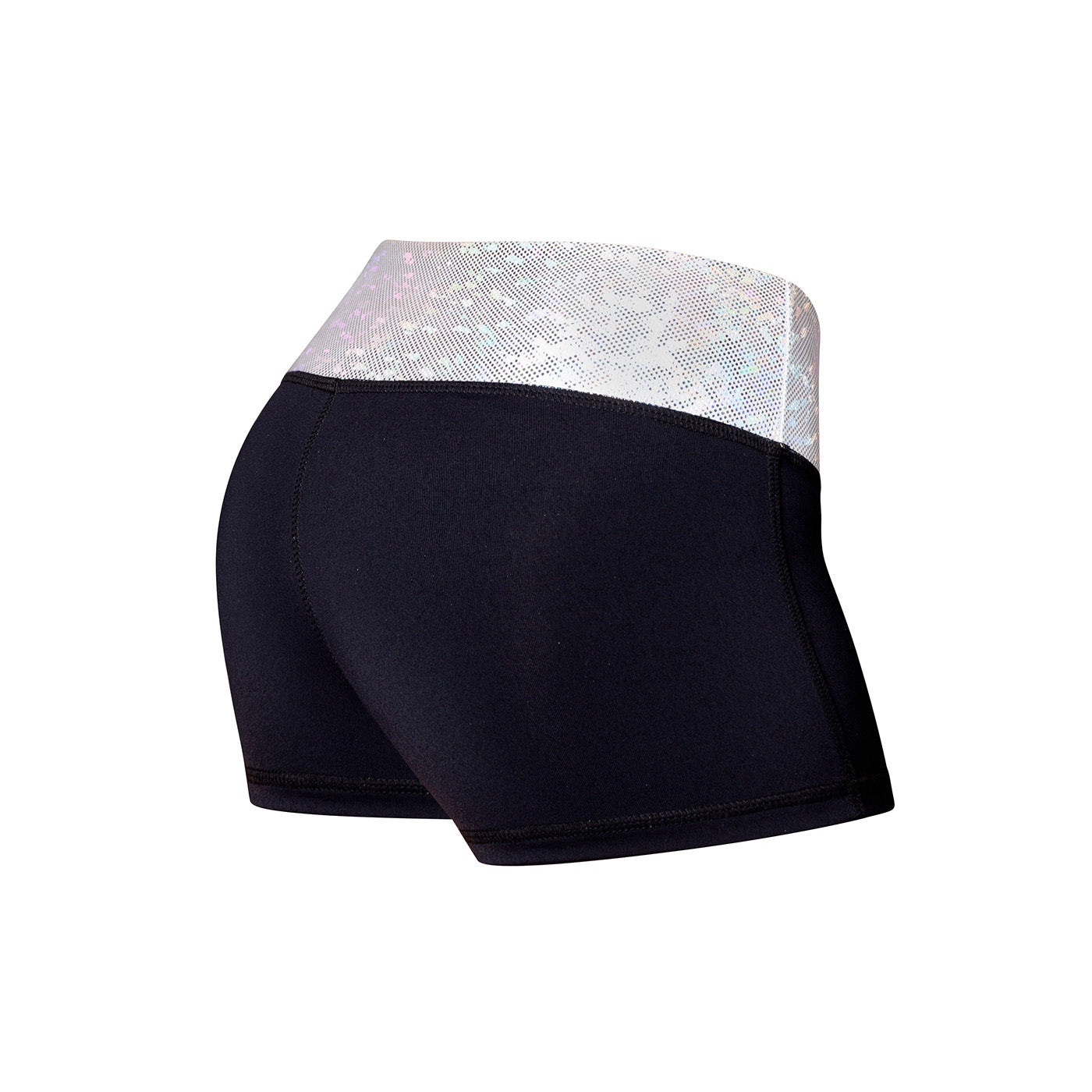 Energetiks Gymnastics - Kylie Shorts - Child - Metallic Shattered Glass Collection
