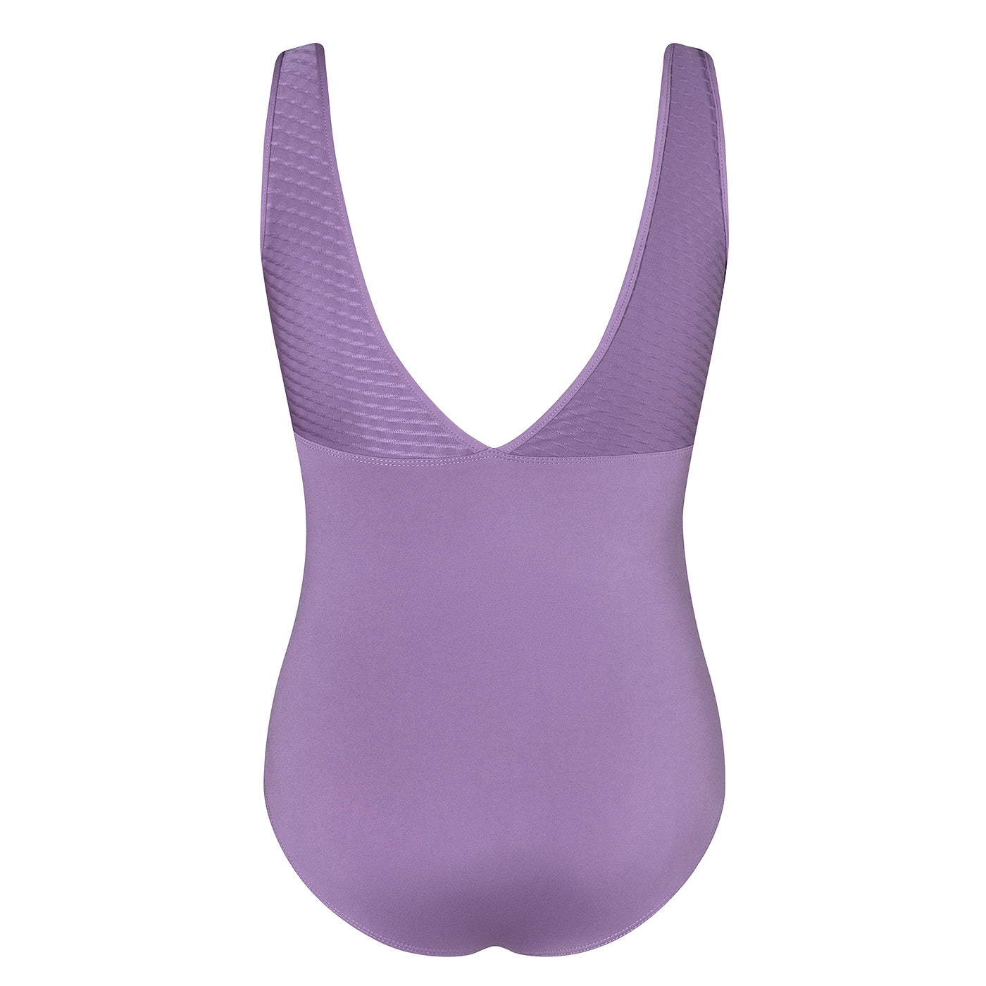 Natalie V Back Leotard - Black & Orchid - Allegro Collection