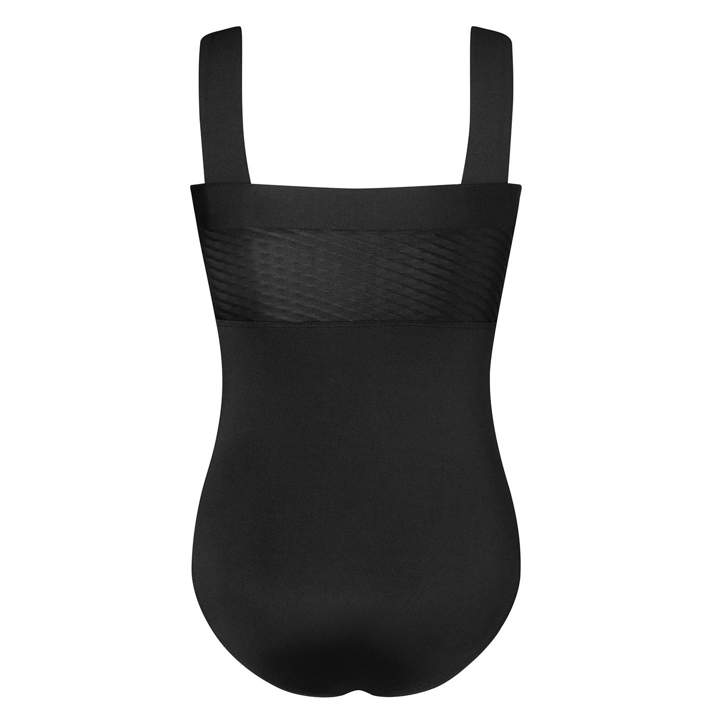 Lara Thick Strap Camisole, Black & Orchid - Allegro Collection