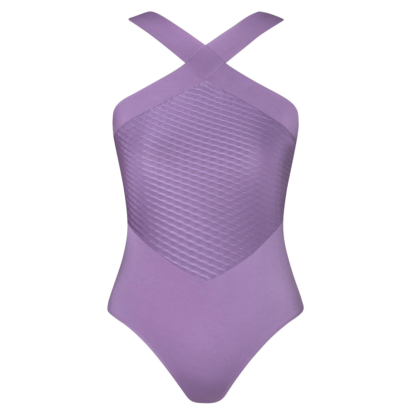 Lara Thick Strap Camisole, Black & Orchid - Allegro Collection