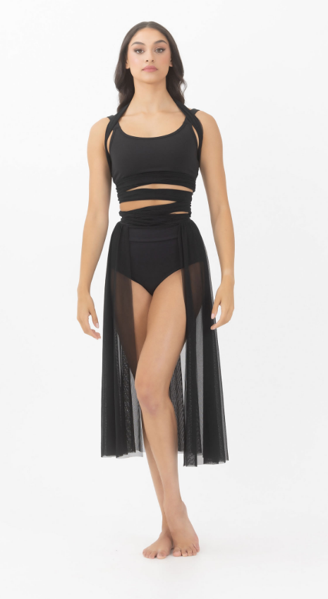 Convertible Mesh Overdress