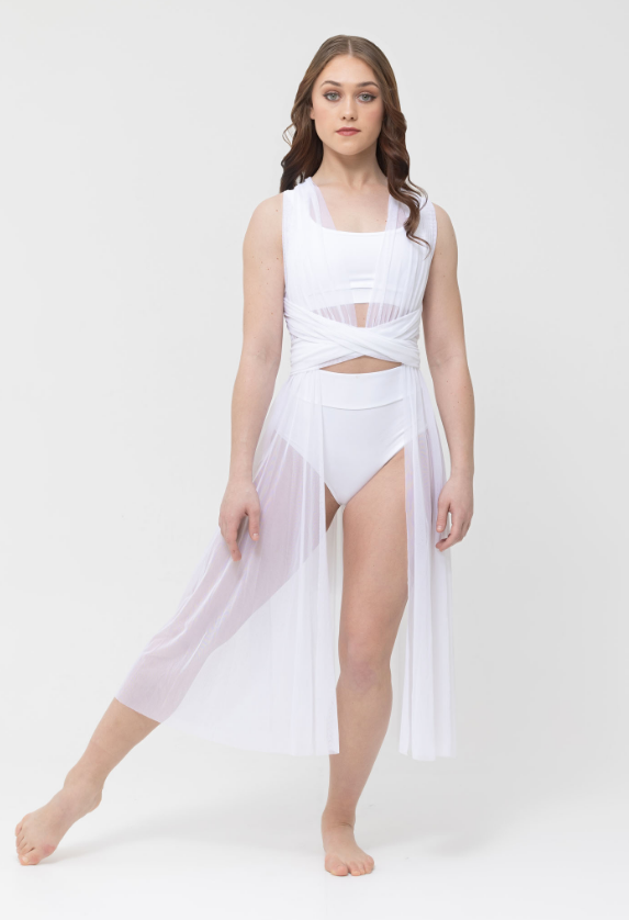 Convertible Mesh Overdress