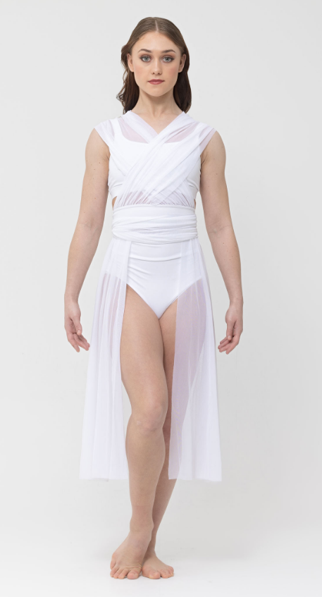 Convertible Mesh Overdress