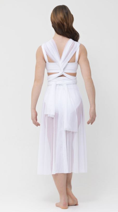 Convertible Mesh Overdress