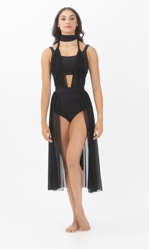 Convertible Mesh Overdress