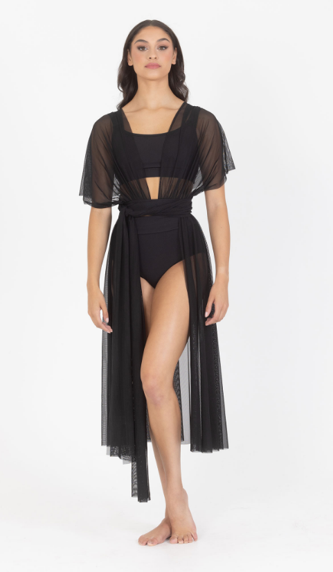 Convertible Mesh Overdress