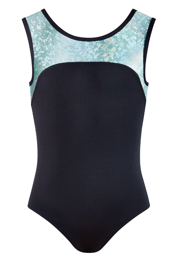 Energetiks Gymnastics - Star Leotard - Child - Metallic Shattered Glass Collection