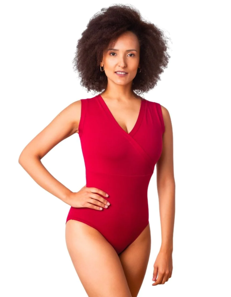 Yvette Tank Leotard - So Danca SD-1958 - Burgundy