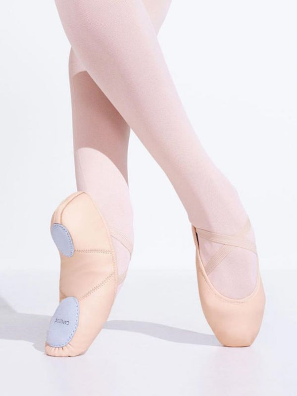 Capezio- Juliet Leather Split Sole Ballet Shoe (Child)