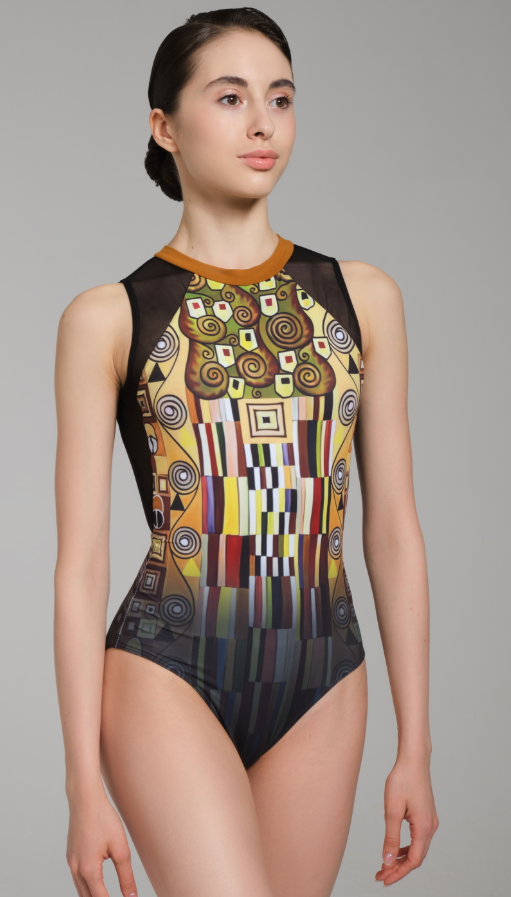 Grishko DAHLIA, High neck leotard DA2072LP - Ornament