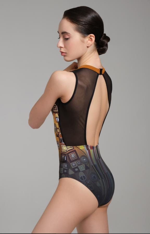 Grishko DAHLIA, High neck leotard DA2072LP - Ornament
