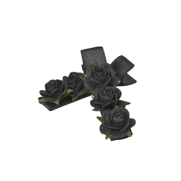 Energetiks Satin Hair Blossom Clips