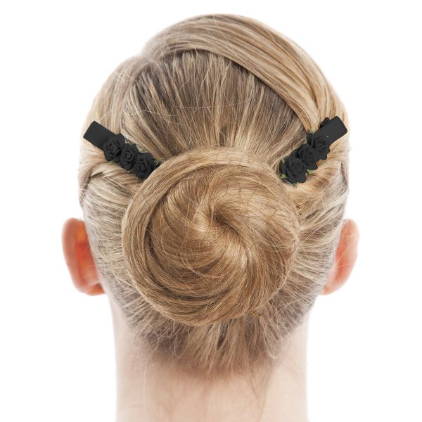 Energetiks Satin Hair Blossom Clips