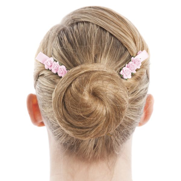Energetiks Satin Hair Blossom Clips
