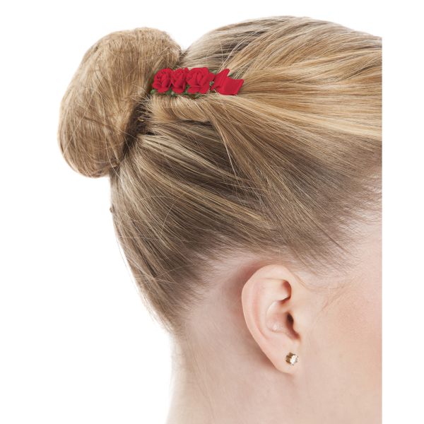 Energetiks Satin Hair Blossom Clips