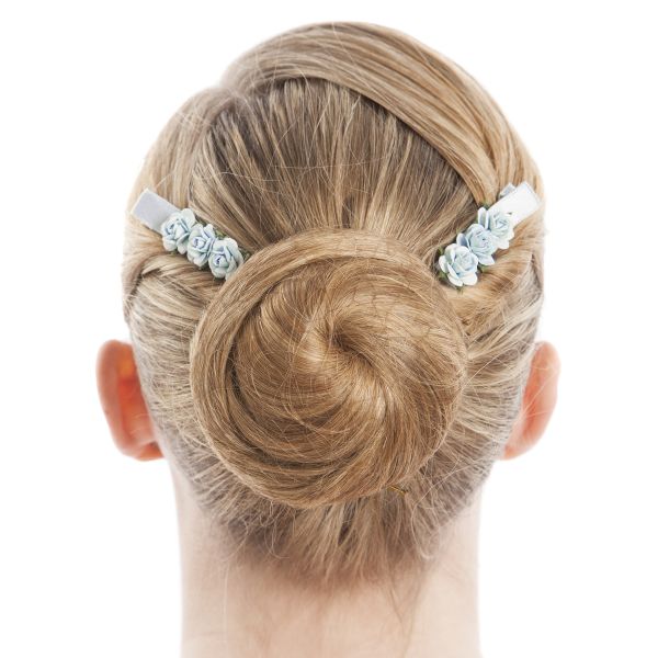 Energetiks Satin Hair Blossom Clips