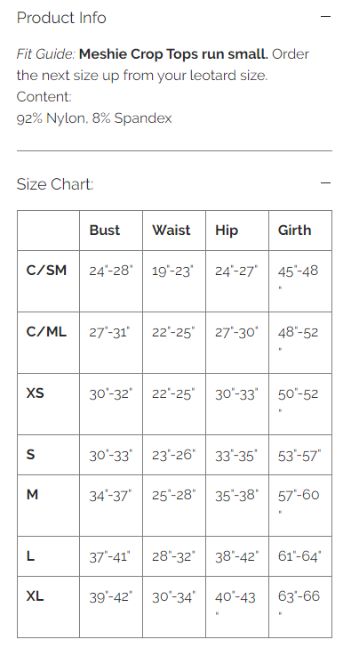 Meshie Crop Top - Charcoal