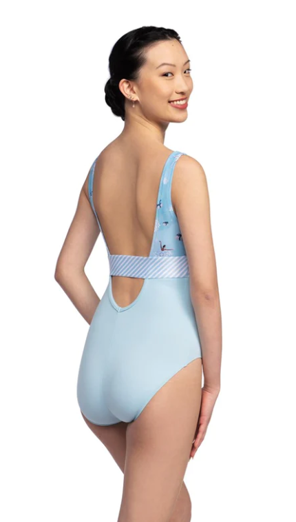 AinslieWear Manon with Nutcracker Print - AW1071NU - ICE BLUE - Adult