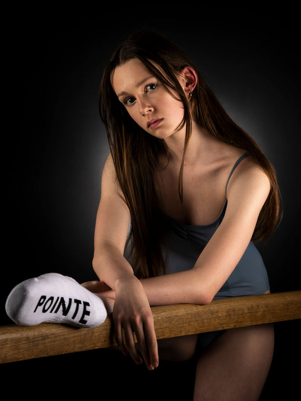 Ballet Beatz Pointe & Flex Couru Crew Socks