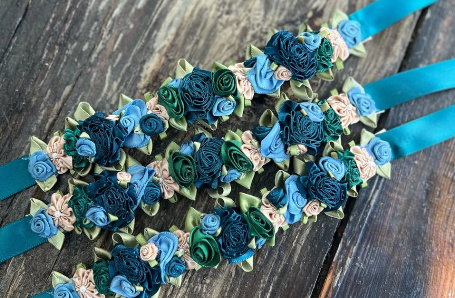 Ballerina Bun Blossoms - Standard Bun-Wrap (without centerpiece)
