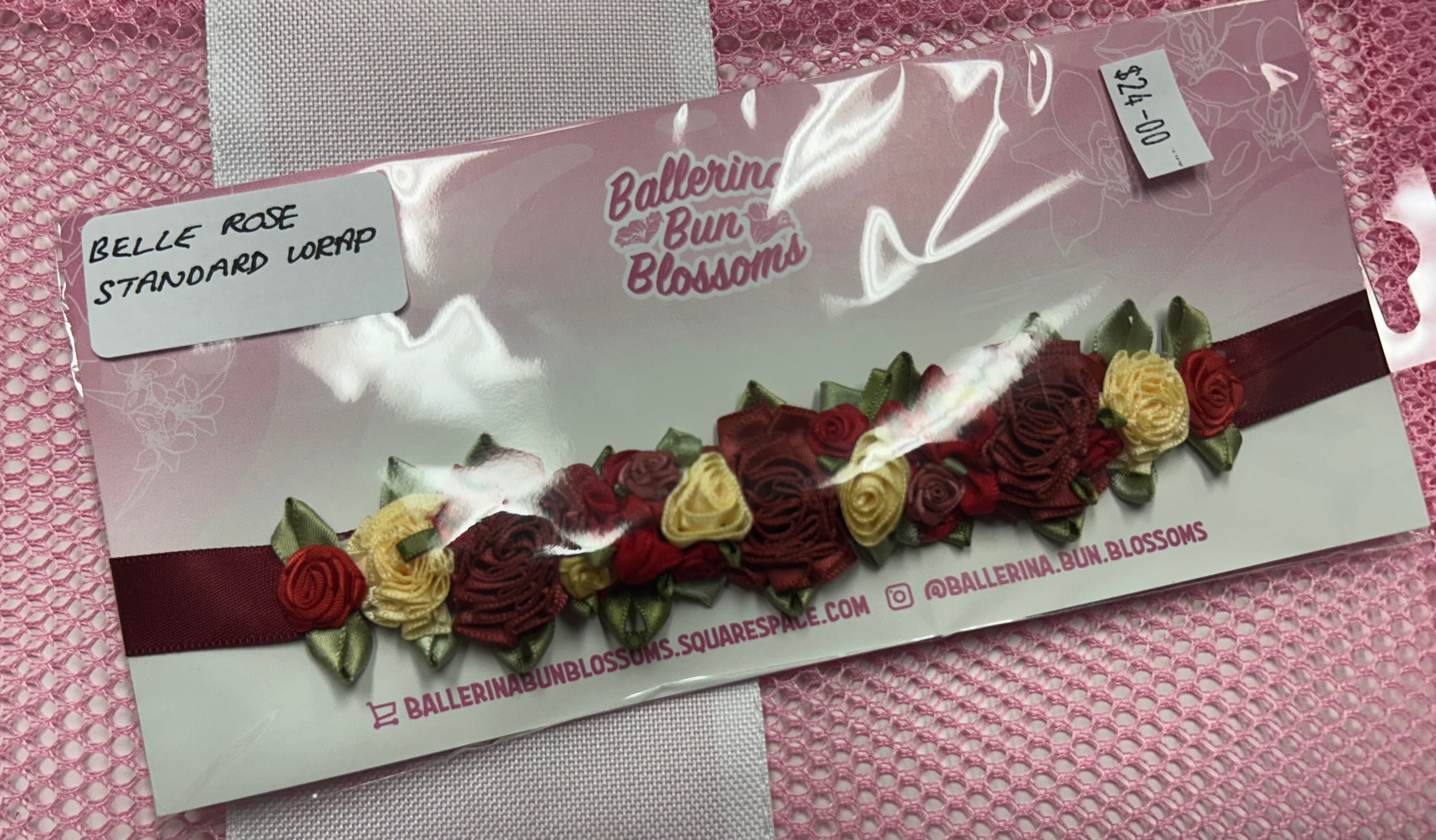 Ballerina Bun Blossoms - Standard Bun-Wrap (without centerpiece)