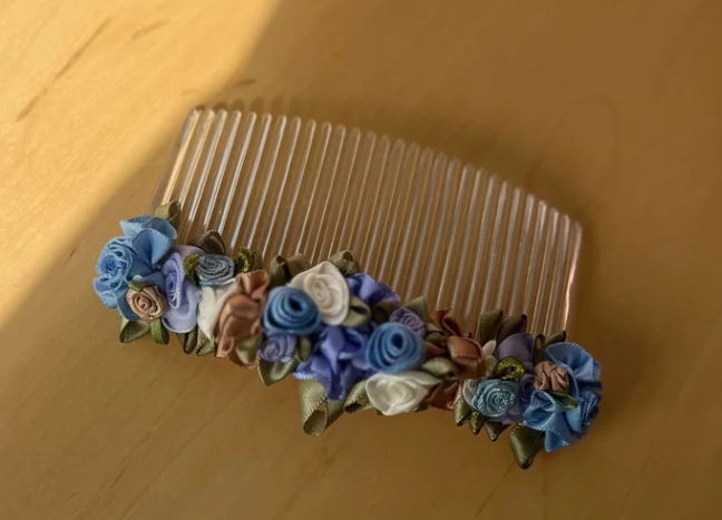Ballerina Bun Blossoms - Romantic Combs
