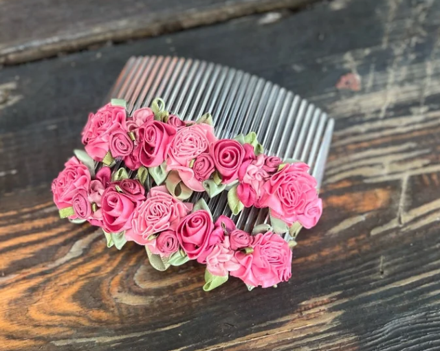 Ballerina Bun Blossoms - Romantic Combs