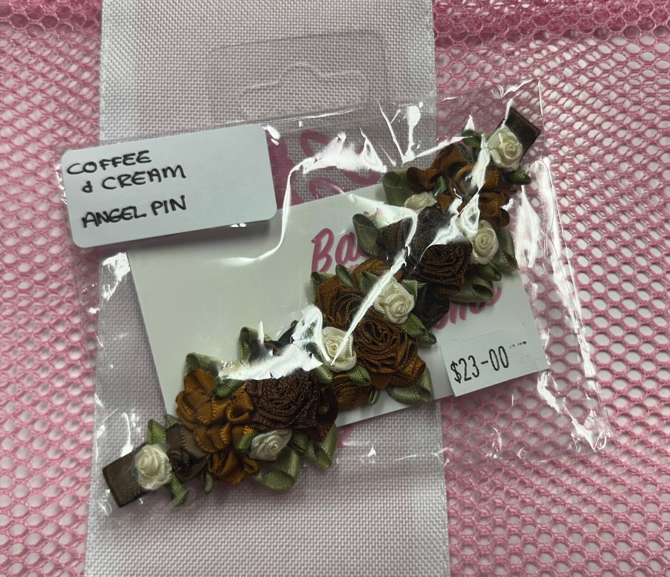 Ballerina Bun Blossoms - Angel Pin (without centerpiece)