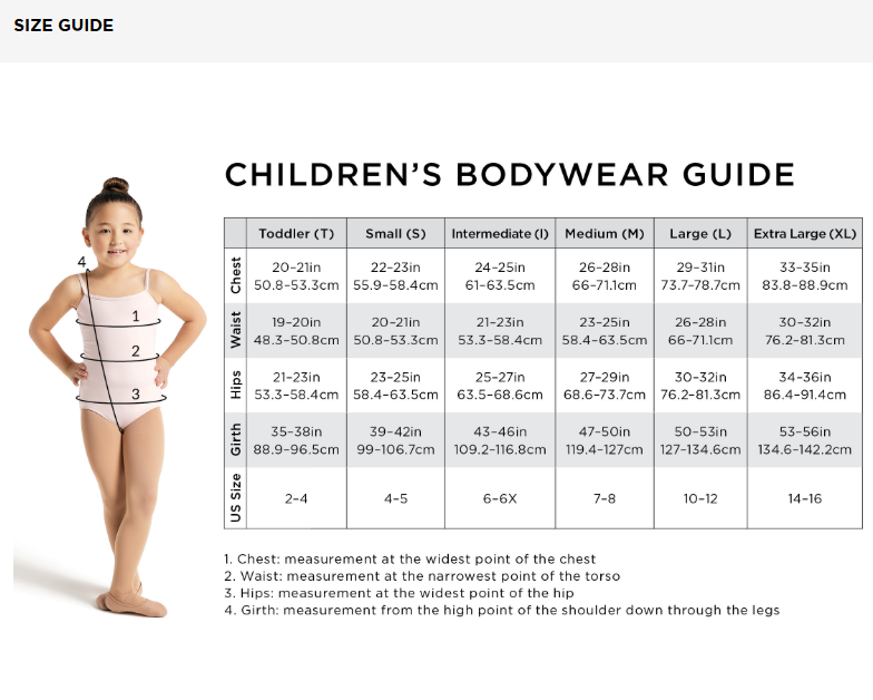 Capezio Woodland Leotard (Child) - FAIRY TOILE COLLECTION