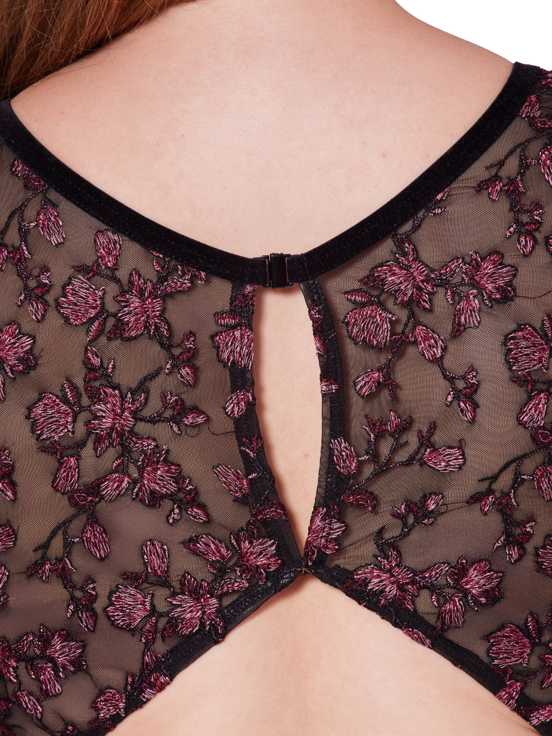 Capezio Ornate Romance Collection - Allure Mesh Back Leotard (F12401W) - Adult