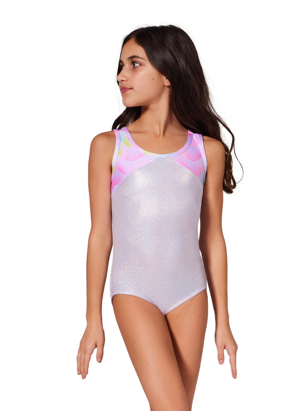 Capezio Gymnastics Sunset Wave Collection - Sunset Leotard (F12440C) - Child