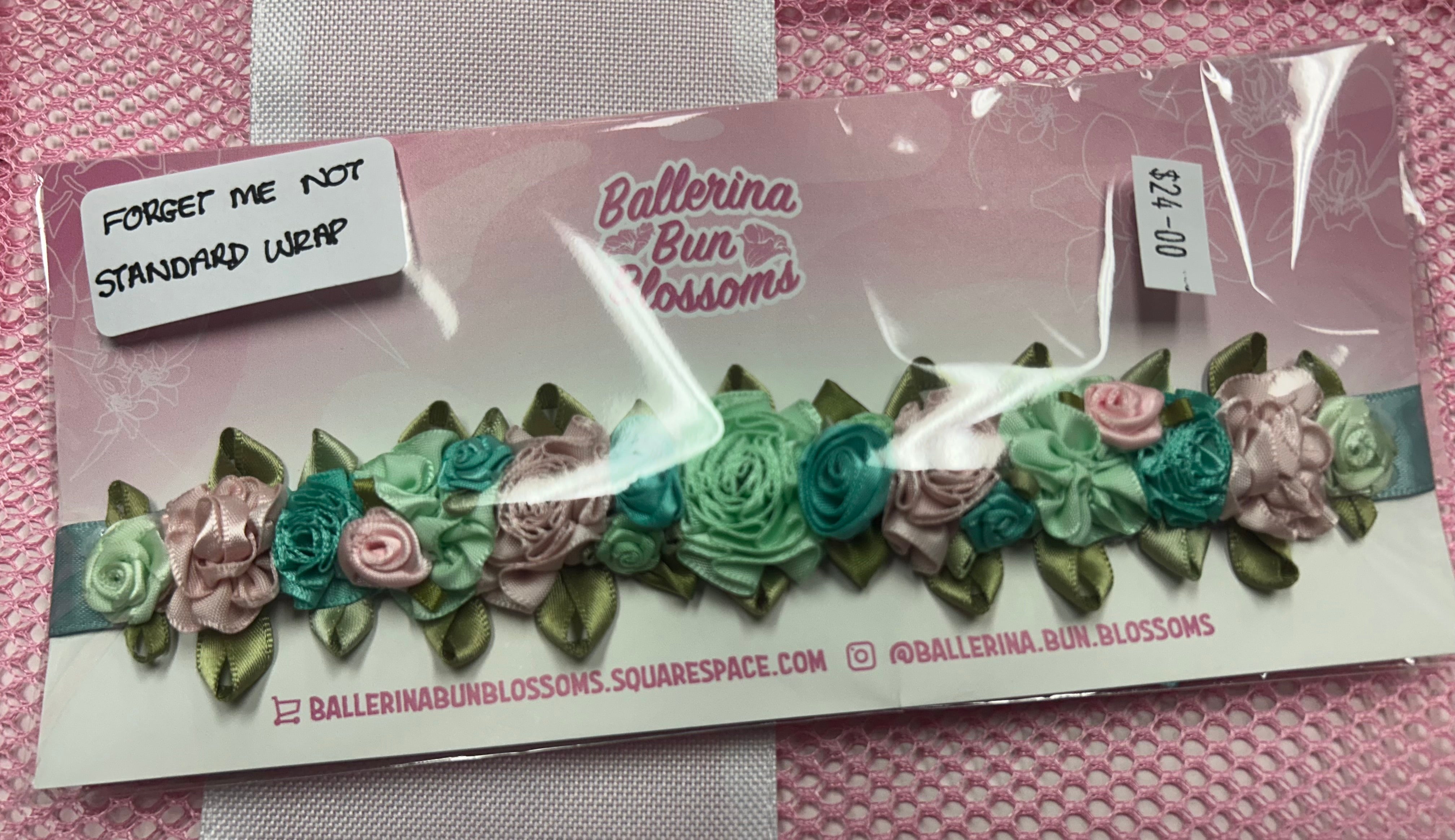 Ballerina Bun Blossoms - Standard Bun-Wrap (without centerpiece)