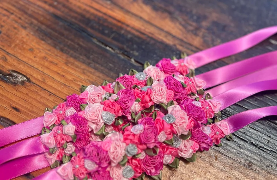 Ballerina Bun Blossoms - Standard Bun-Wrap (without centerpiece)
