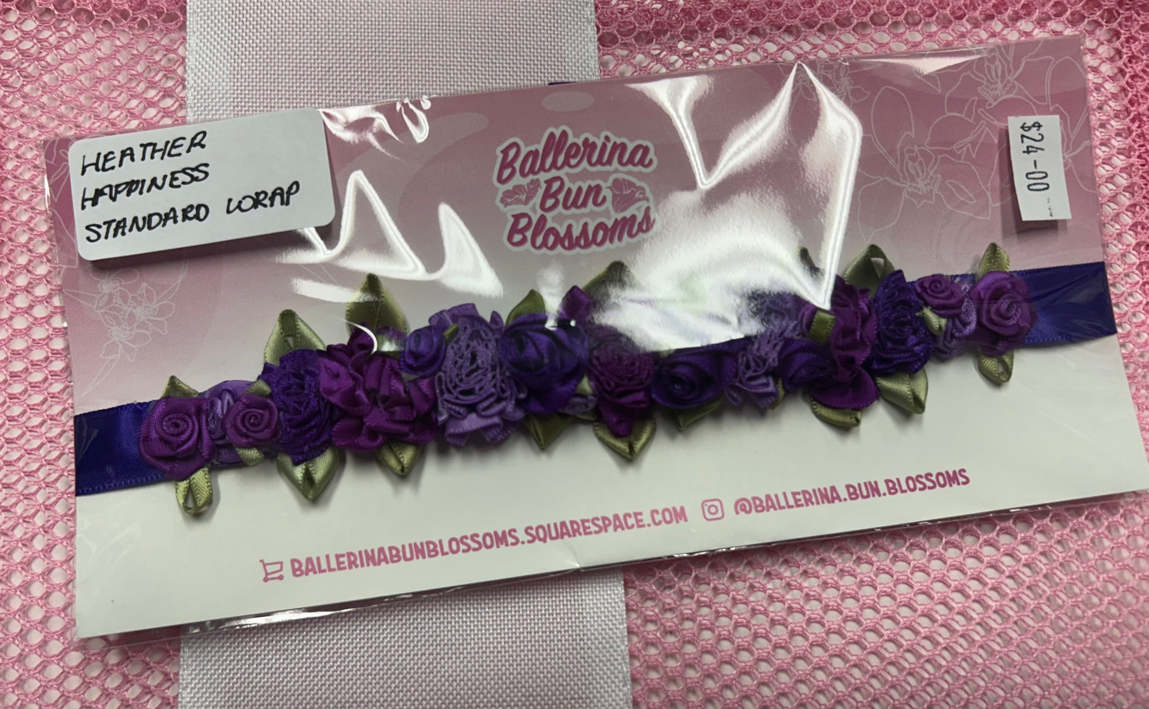 Ballerina Bun Blossoms - Standard Bun-Wrap (without centerpiece)