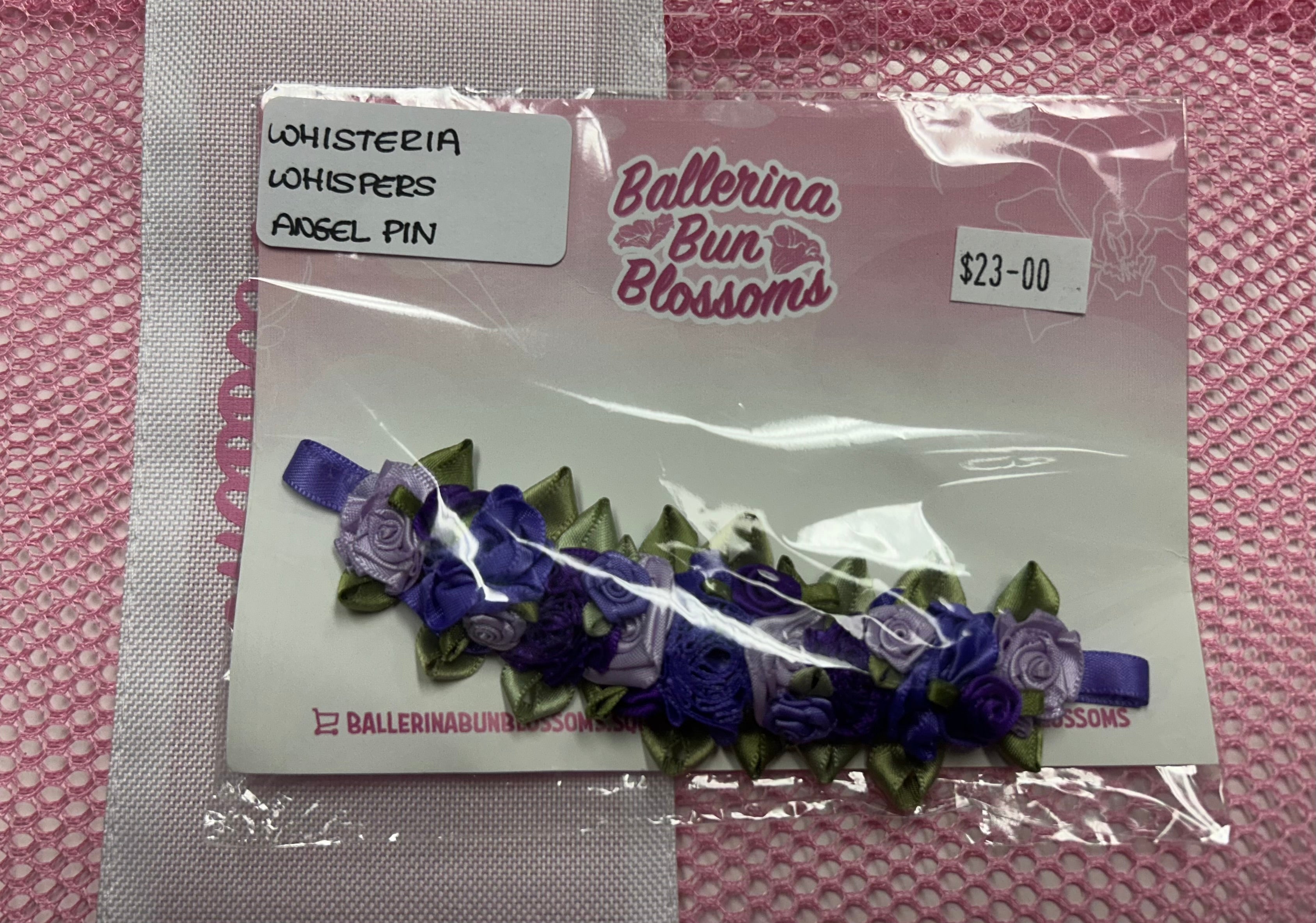 Ballerina Bun Blossoms - Angel Pin (without centerpiece)