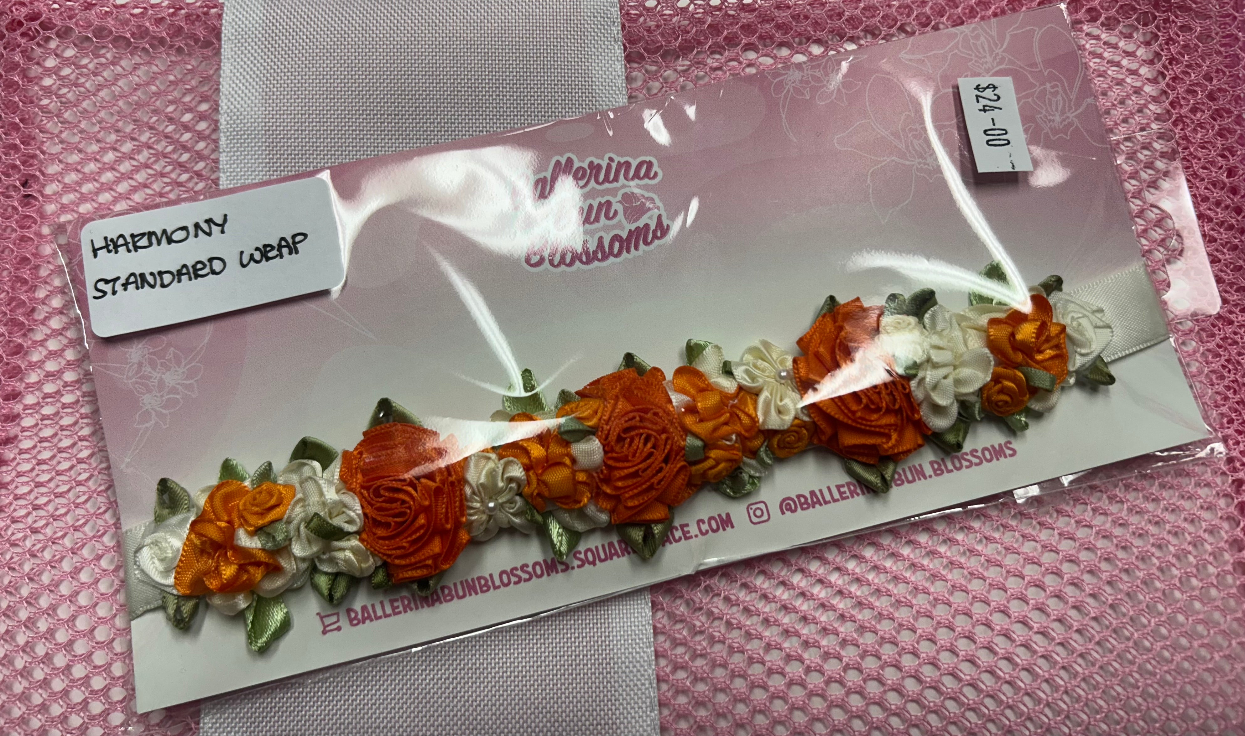 Ballerina Bun Blossoms - Standard Bun-Wrap (without centerpiece)