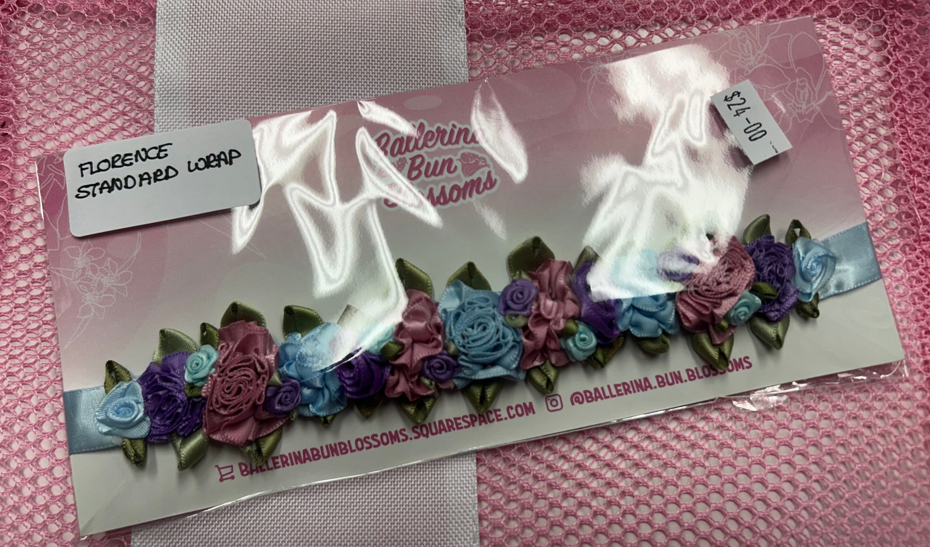 Ballerina Bun Blossoms - Standard Bun-Wrap (without centerpiece)