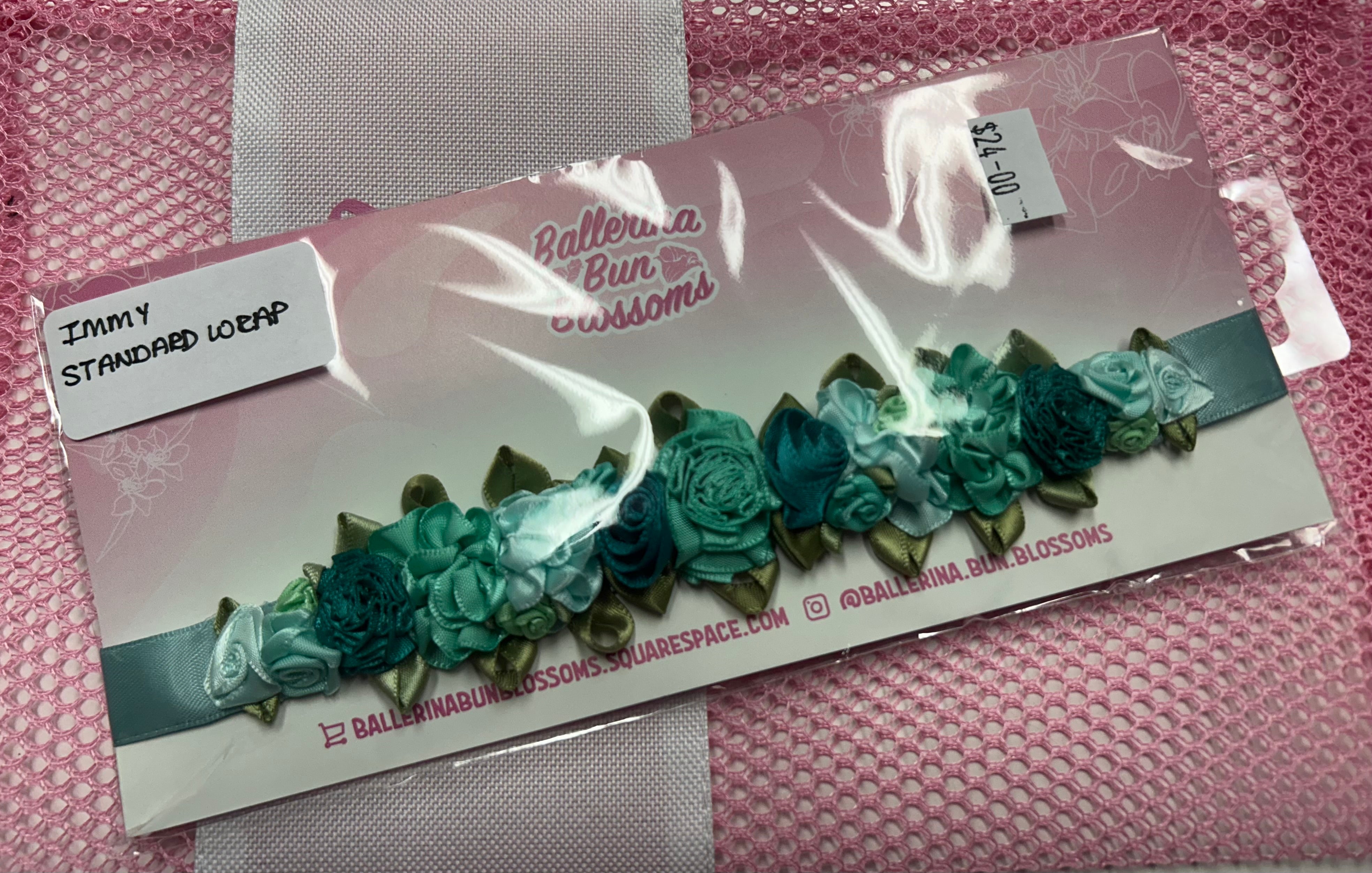 Ballerina Bun Blossoms - Standard Bun-Wrap (without centerpiece)